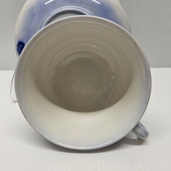 Vintage Vinranka By Gefle Flat Cup and Saucer Set Sweden Flow Blue - Picture 4 of 8